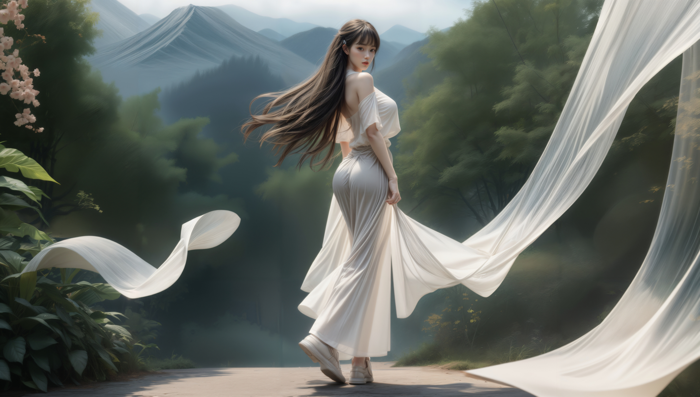 高质量发展看中国丨岸绿景美生态优 汾河两岸披锦绣